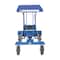 Vestil Blue Rough Terrain Elevating Cart 600 lb Capacity 33.5 x 20.5 CART-PN-600 - alternate 4